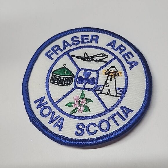 Fraser Area Nova Scotia Iron On Patch - Picture 1 of 3